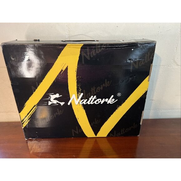 Nattork Coolmax Figure Skates Women's Size 10 White NIB - Picture 10 of 16